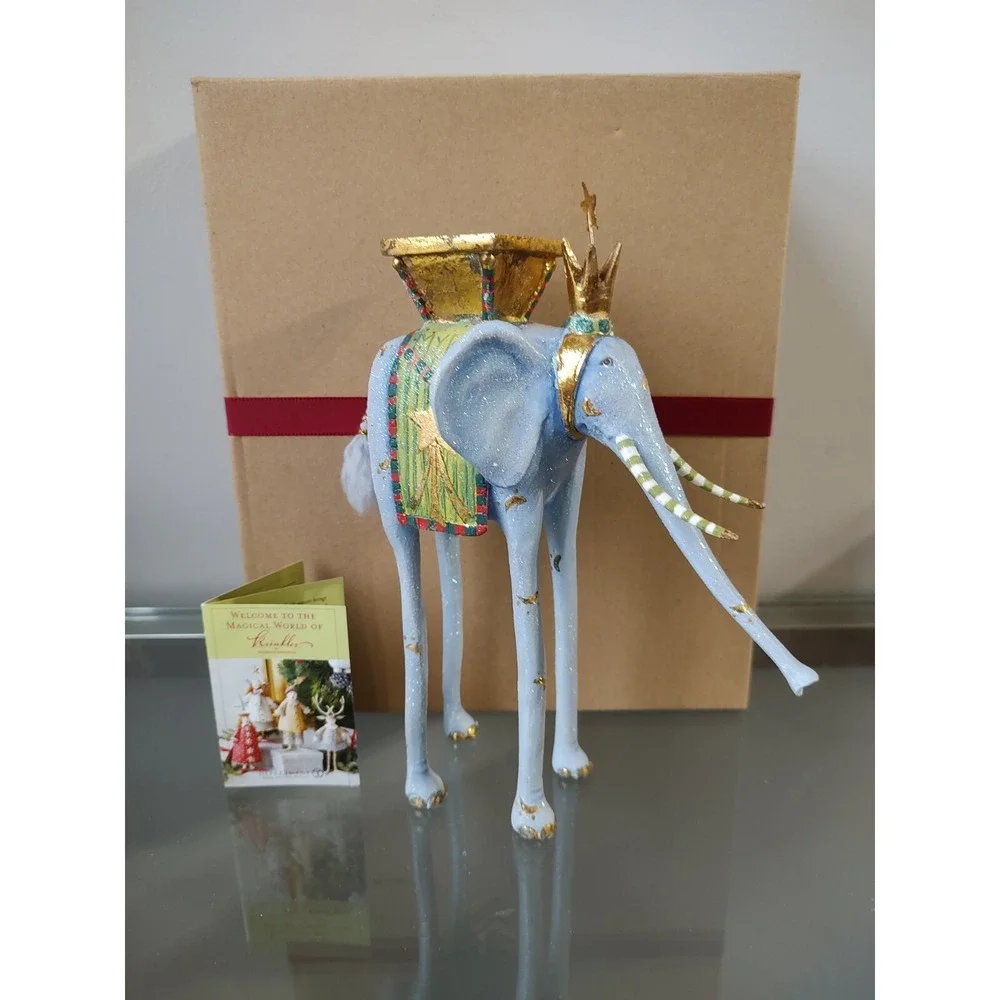 Department‎ 56 Krinkles Patience Brewster Animal Taper candle holder elephant